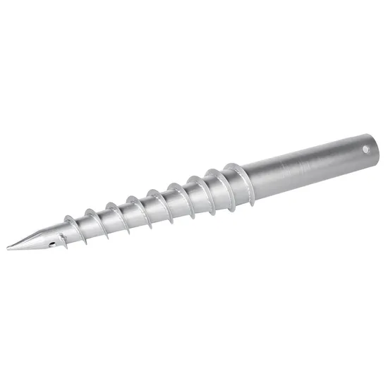 Solar Panel Brackets Structure PV Modules Mounting System by Ground Screw Anchor