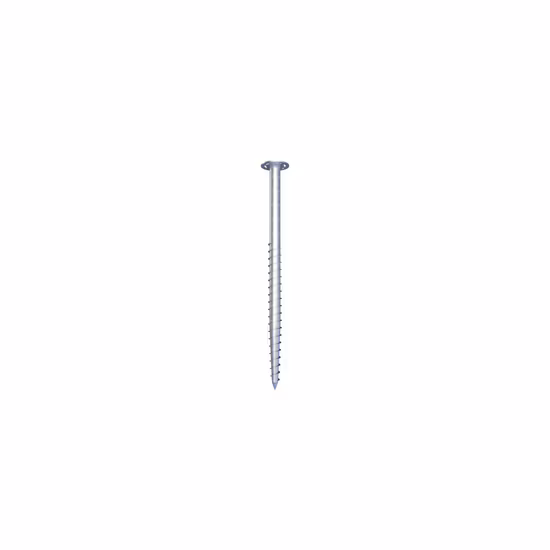 Solar Panel Brackets Structure PV Modules Mounting System by Ground Screw Anchor