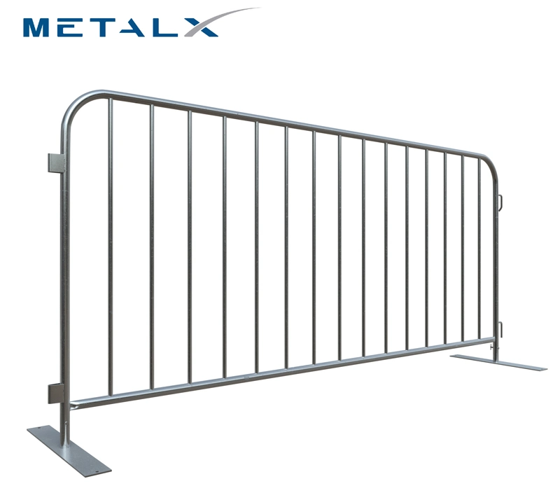 Cheap Used Galvanized Road Safety Portable Metal Barricade Event Crowd Control Traffic Barriers for Temporary/Parking