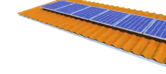 Estrutura de montagem solar fotovoltaica de telha vitrificada de boa qualidade, sistema de painel solar de alumínio para sistema de energia solar/sistema de energia solar residencial