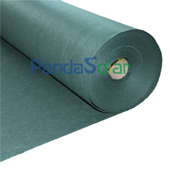 Panda Solar Weed-Proofsheet para sistema de montagem no solo Taxa de sombreamento 99,9%