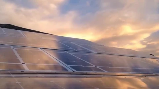 Sistema de painel fotovoltaico solar fotovoltaico 100kw fora da rede residencial para montagem no solo no telhado